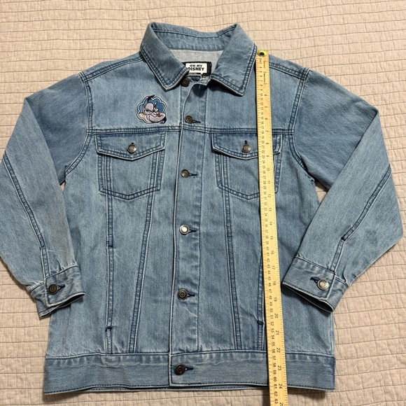 Oh My Disney Aladdin Magic Carpet Denim Jacket  Adult Size XS Walt Disney - Picture 6 of 9